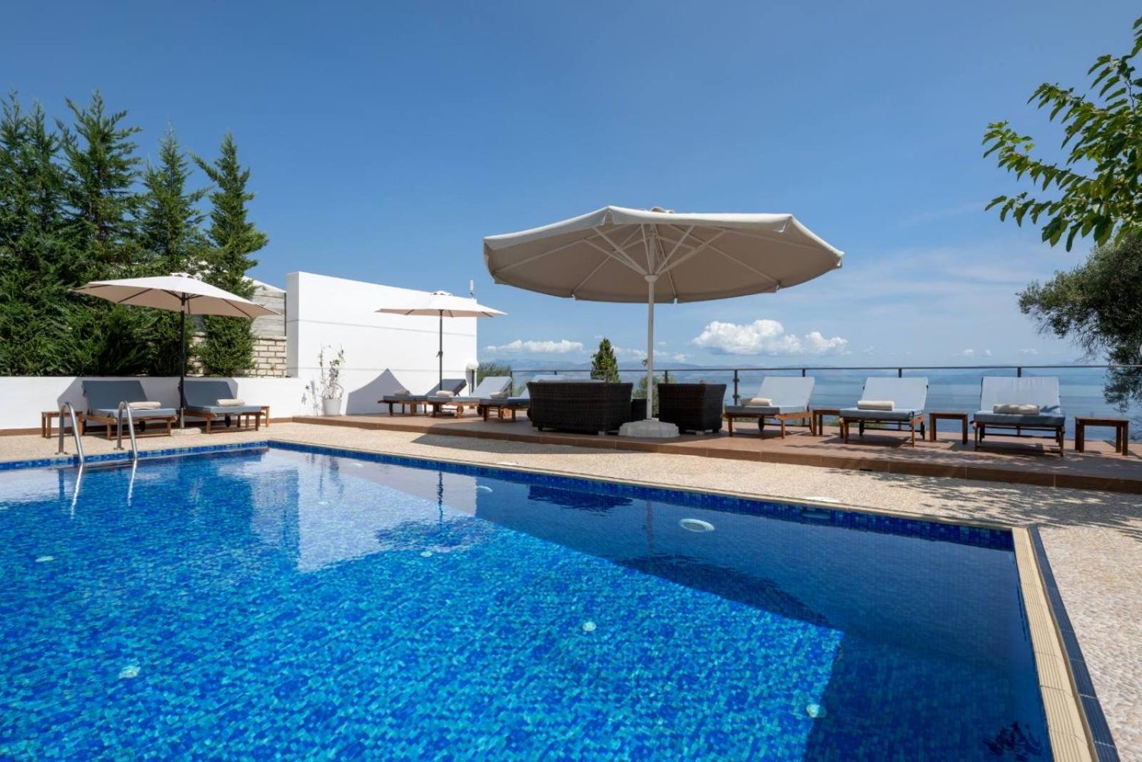 Luxury Villa Alexandros Corfu Perama  Eksteriør billede